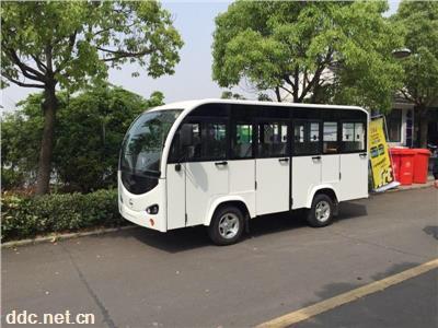  现货电动观光车11座带门